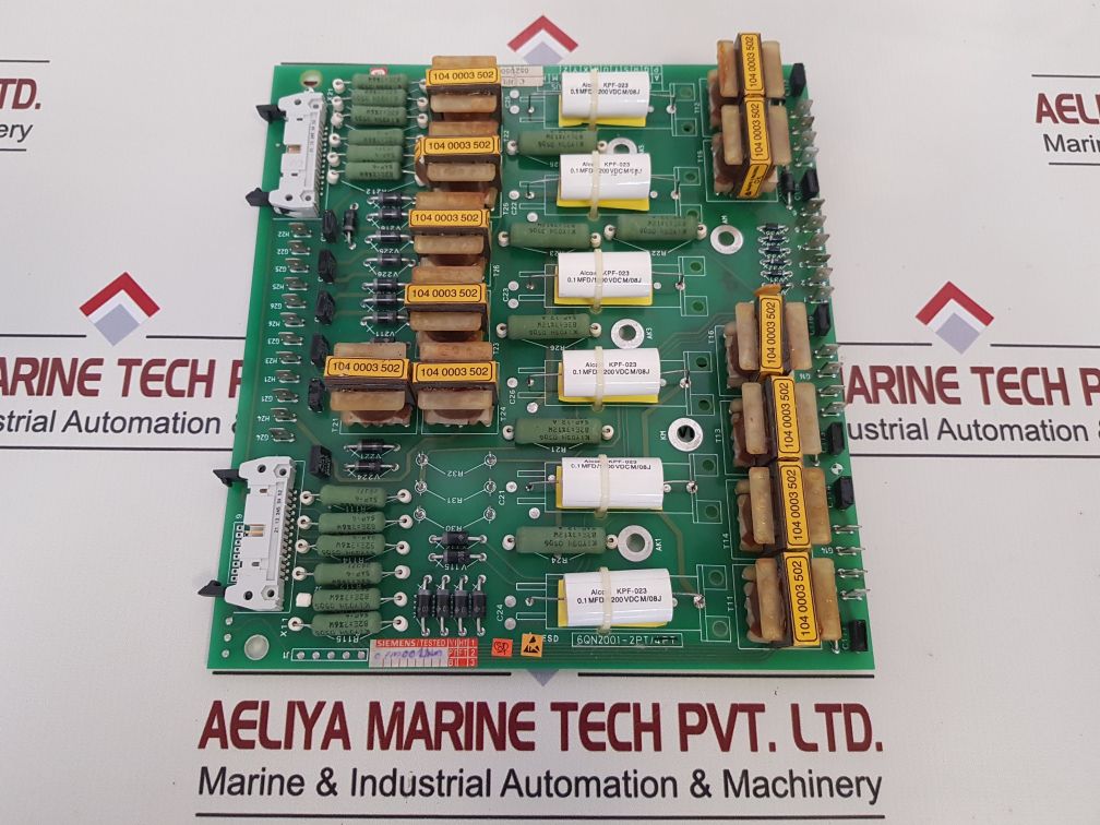 Siemens 6Qn2001-2Pt Pcb Card