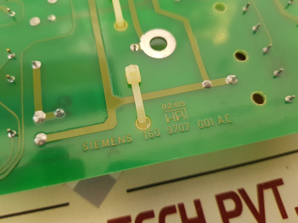 Siemens 6Qn2001-2Pt Pcb Card