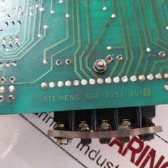 Siemens 6Ra0100-0Cm00 Control Board