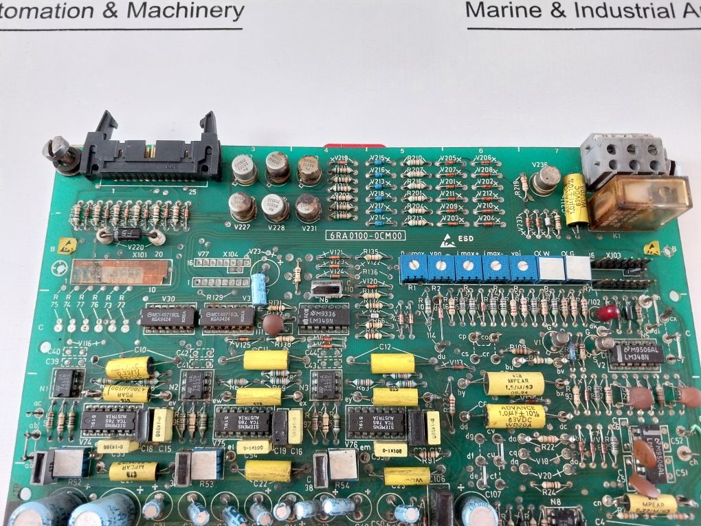 Siemens 6Ra0100-0Cm00 Control Board