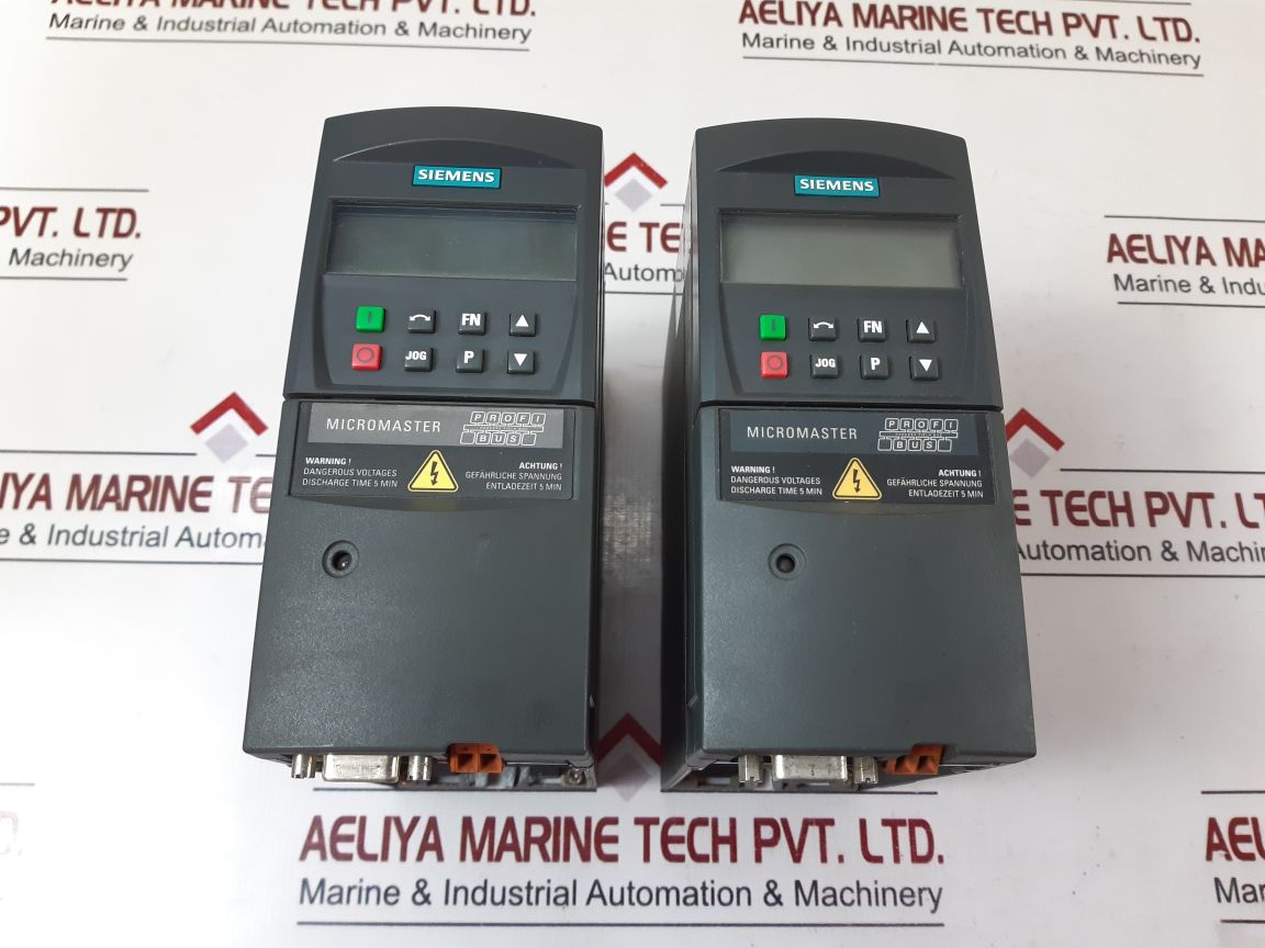 Siemens 6Se6420-2Ab17-5Aa1 Micromaster 420 Inverter