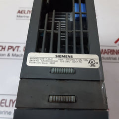 Siemens 6Se6420-2Ab17-5Aa1 Inverter E-stand(Version) D01/1.18