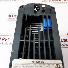 Siemens 6Se6420-2Ab17-5Aa1 Inverter E-stand(Version) D01/1.18