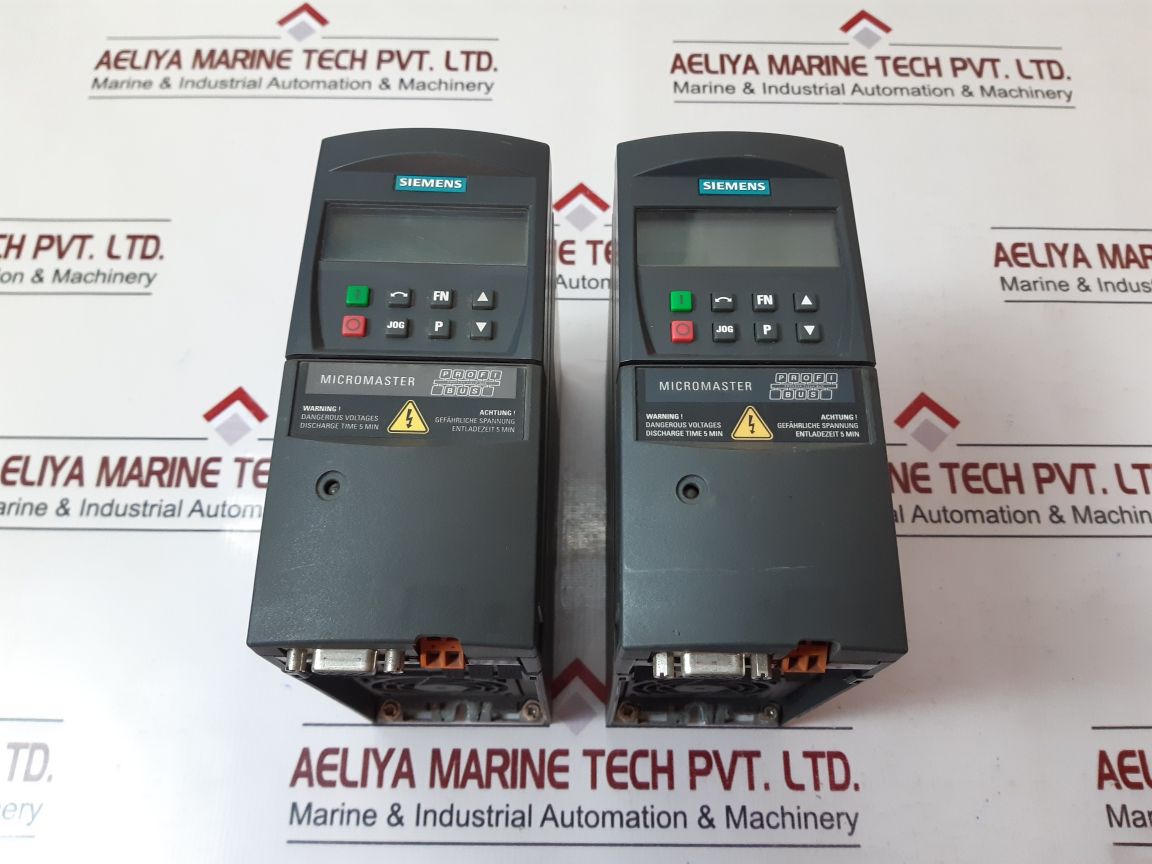 Siemens 6Se6420-2Ab17-5Aa1 Micromaster 420 Inverter