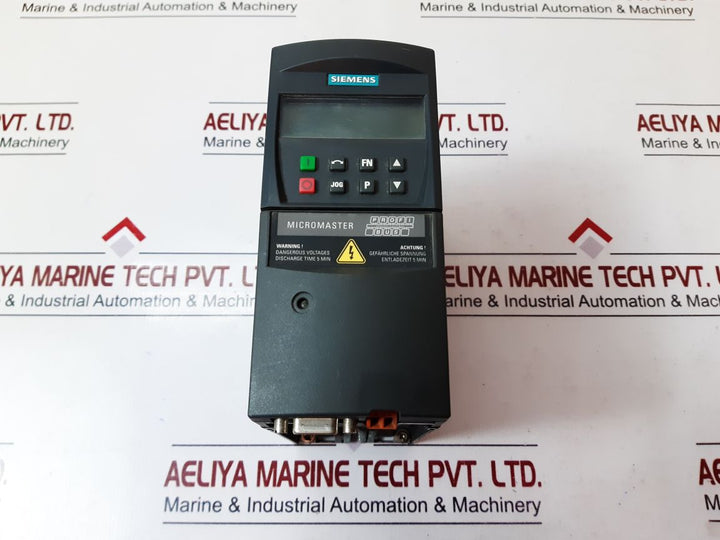 Siemens 6Se6420-2Ab17-5Aa1 Micromaster 420 Inverter