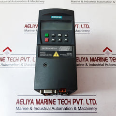 Siemens 6Se6420-2Ab17-5Aa1 Micromaster 420 Inverter