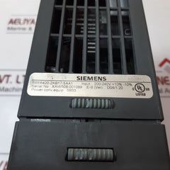 Siemens 6Se6420-2Ab17-5Aa1 Micromaster 420 Inverter