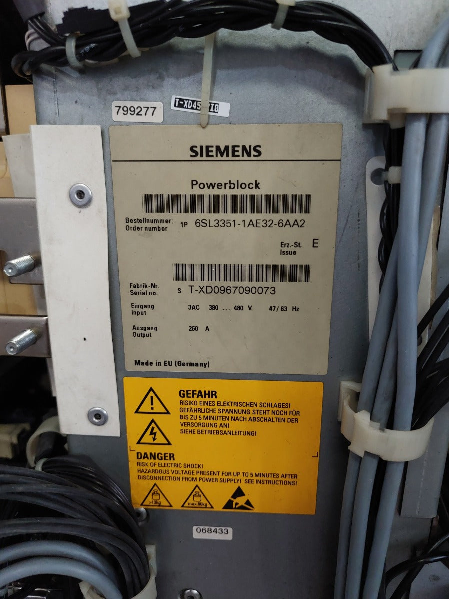 Siemens 6Se6430-2Ud41-3Fa0 Micromaster 430 Frequency Inverter Plc Drive Speed