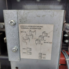 Siemens 6Se6430-2Ud41-3Fa0 Micromaster 430 Frequency Inverter Plc Drive Speed