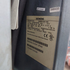Siemens 6Se6430-2Ud41-3Fa0 Micromaster 430 Frequency Inverter Plc Drive Speed