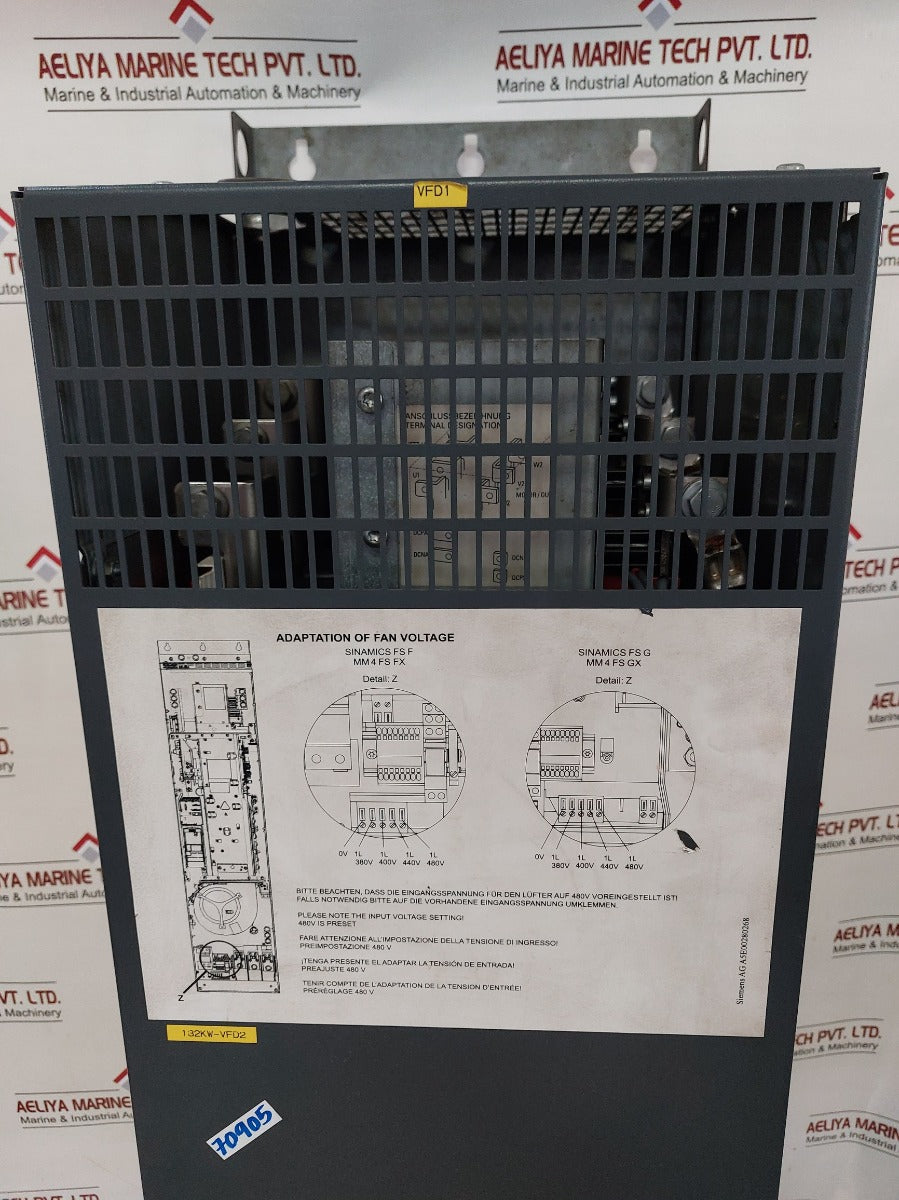 Siemens 6Se6430-2Ud41-3Fa0 Micromaster 430 Frequency Inverter Plc Drive Speed