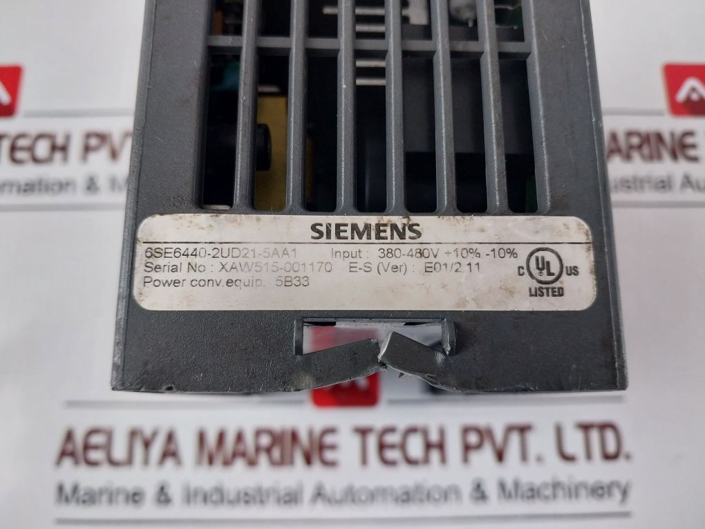 Siemens 6Se6440-2Ud21-5Aa1 Micromaster 440 Inverter