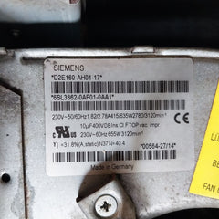 Siemens 6Se6440-2Ud41-1Fa1 Micromaster 440 Ac Inverter Drive
