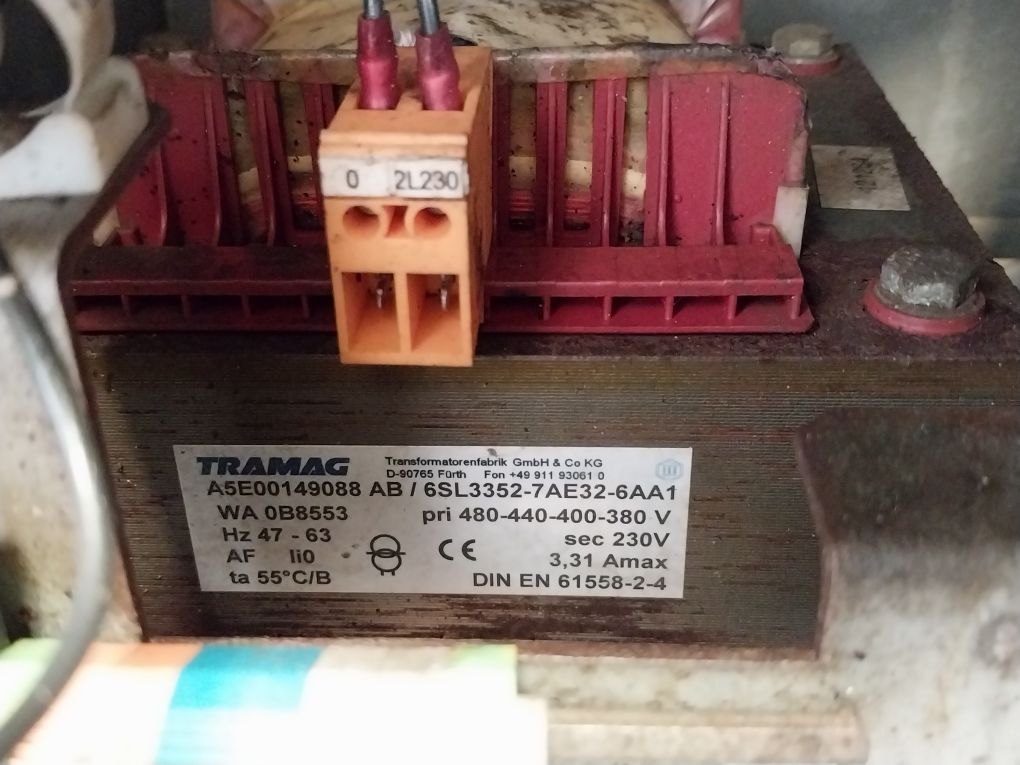 Siemens 6Se6440-2Ud41-1Fa1 Micromaster 440 Ac Inverter Drive