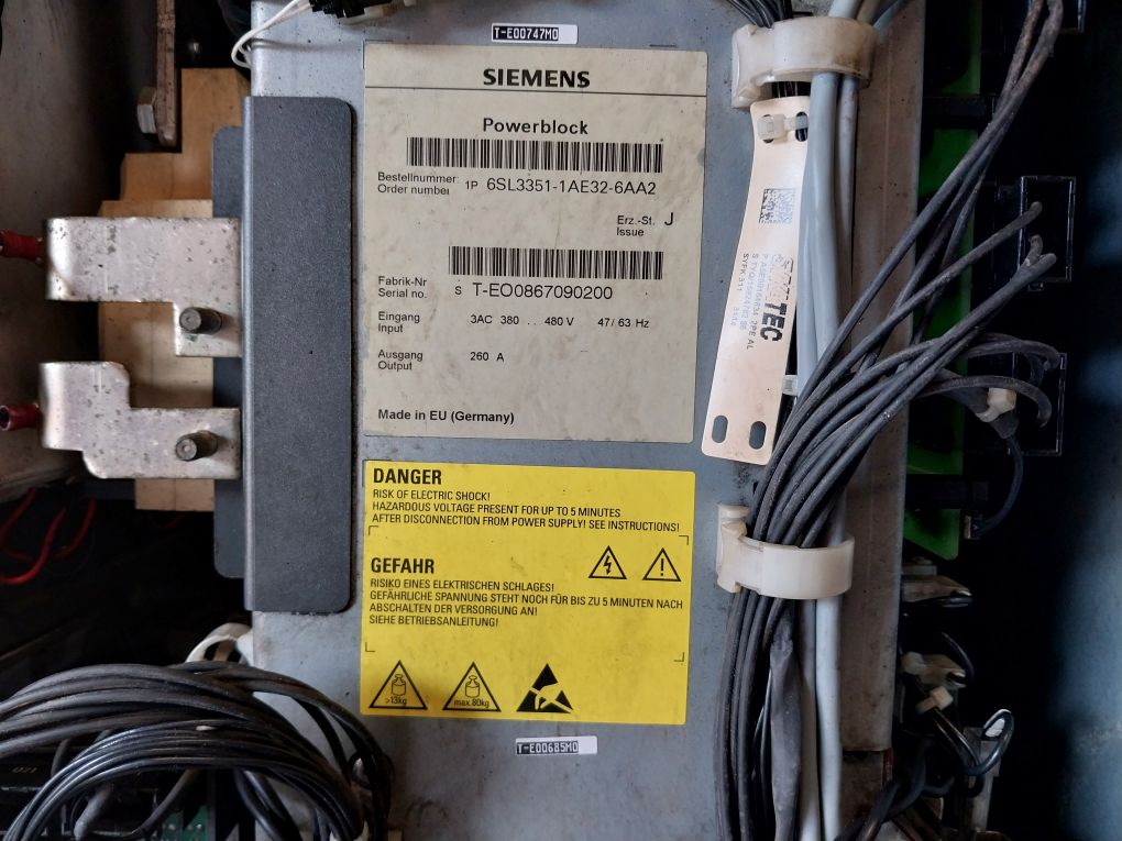 Siemens 6Se6440-2Ud41-1Fa1 Micromaster 440 Ac Inverter Drive