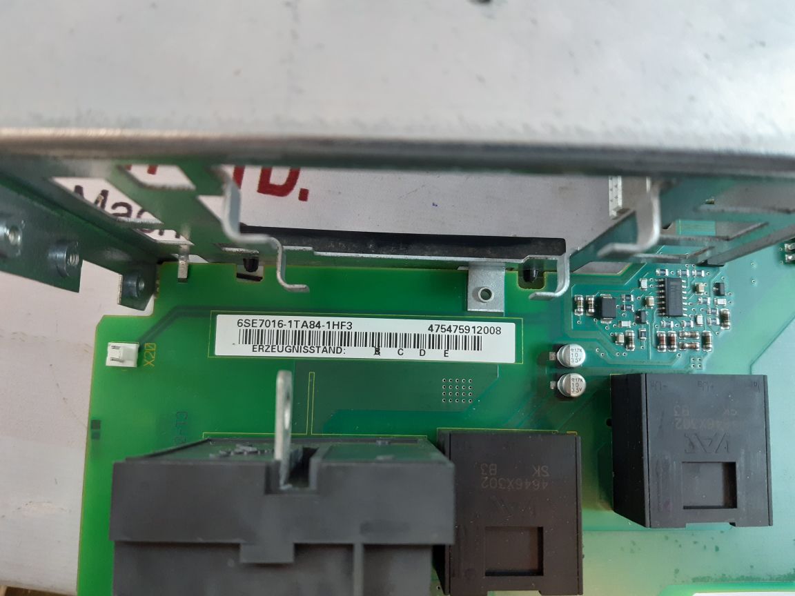 Siemens 6Se7016-1Ta84-1Hf3 Inverter Control Board