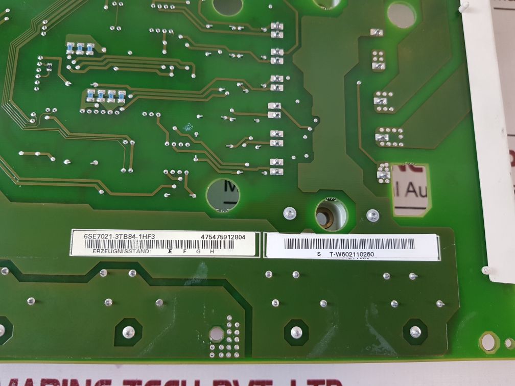 Siemens 6se7021-3tb84-1hf3 power trigger board