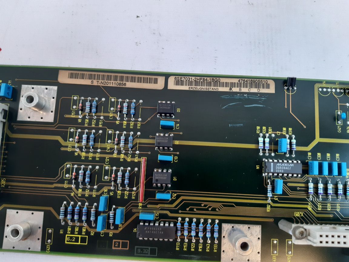 Siemens 6se7031-2hf84-1bg0 interface board
