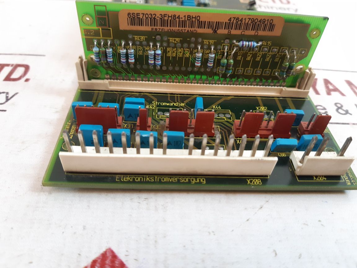 Siemens 6se7031-2hf84-1bg0 interface board