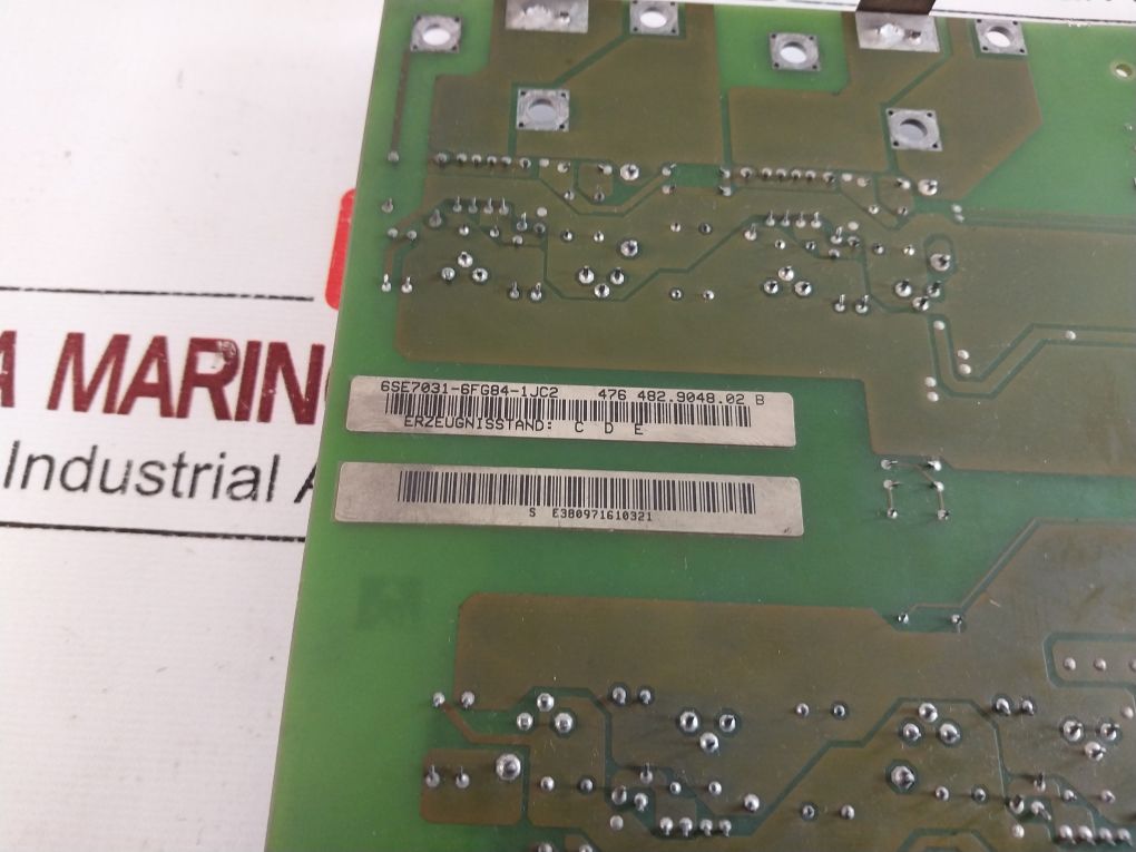 Siemens 6Se7031-6Fg84-1Jc2 Inverter Board