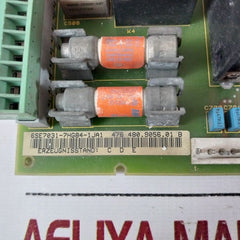 Siemens 6Se7031-7Hg84-1Ja1 Power Supply Board Free Shipping