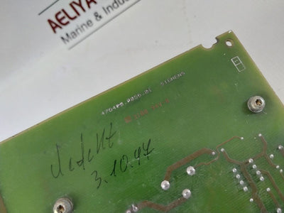 Siemens 6Se7031-7Hg84-1Ja1 Power Supply Board Free Shipping