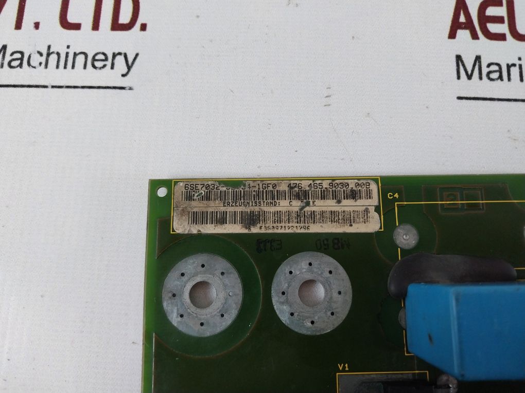 Siemens 6Se7032-6Eg84-1Gf0 Subber Unit