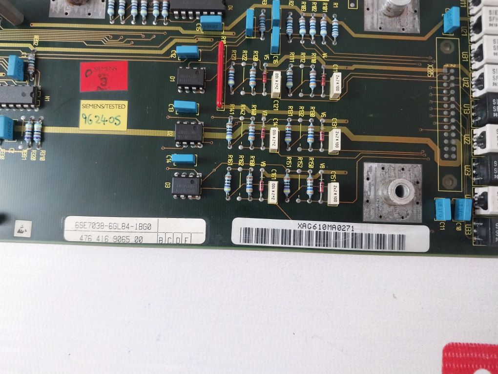 Siemens 6Se7038-6Gl84-1Bg0 Interface Board