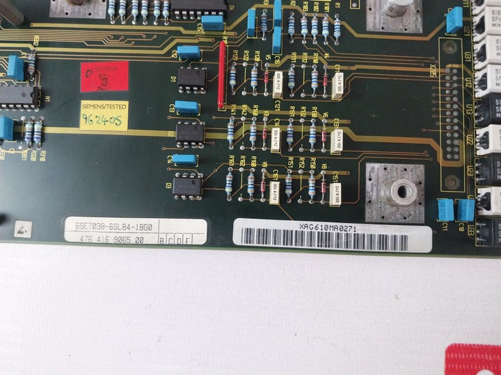 Siemens 6Se7038-6Gl84-1Bg0 Interface Board