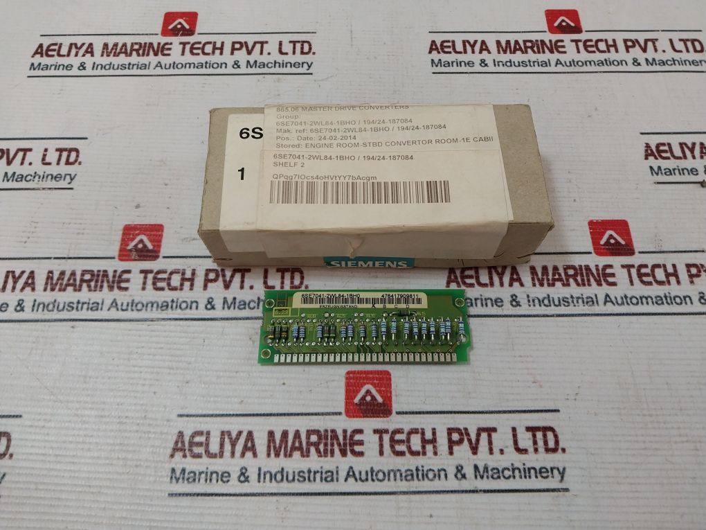 Siemens 6Se7041-2Wl84-1Bh0 Master Drive Converter