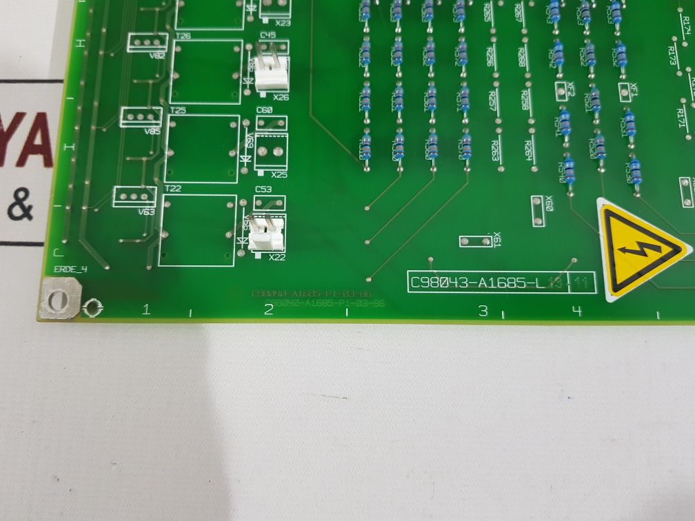 Siemens 6Se7041-8Gk85-0Ha0 Inverter Board