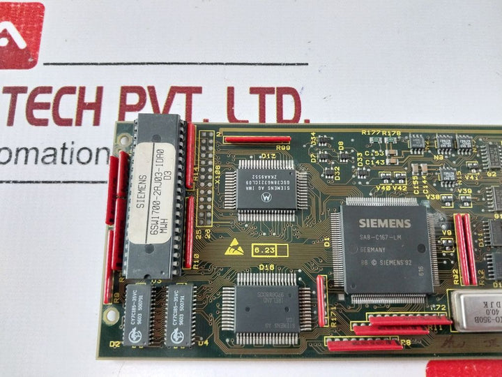 Siemens 6Se7090-0Xx84-0Aj0 Control Module Pcb Card 