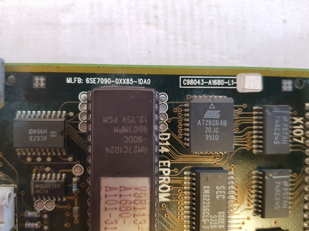 Siemens 6Se7090-0Xx85-1Da0 Ac Drive Inverter Board