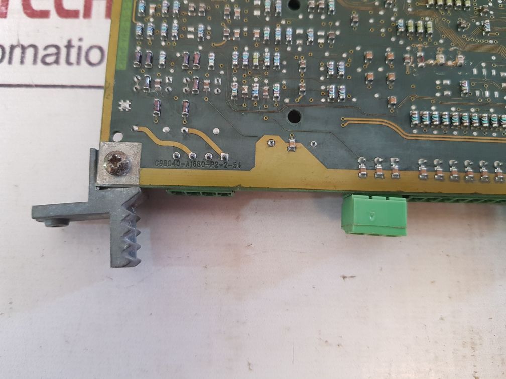 Siemens 6Se7090-0Xx85-1Da0 Ac Drive Inverter Board