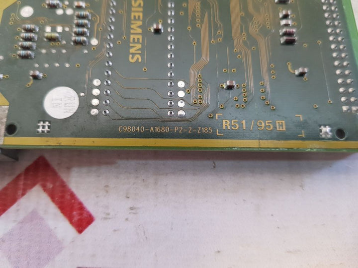 Siemens 6Se7090-0Xx85-1Da0 Ac Drive Inverter Board