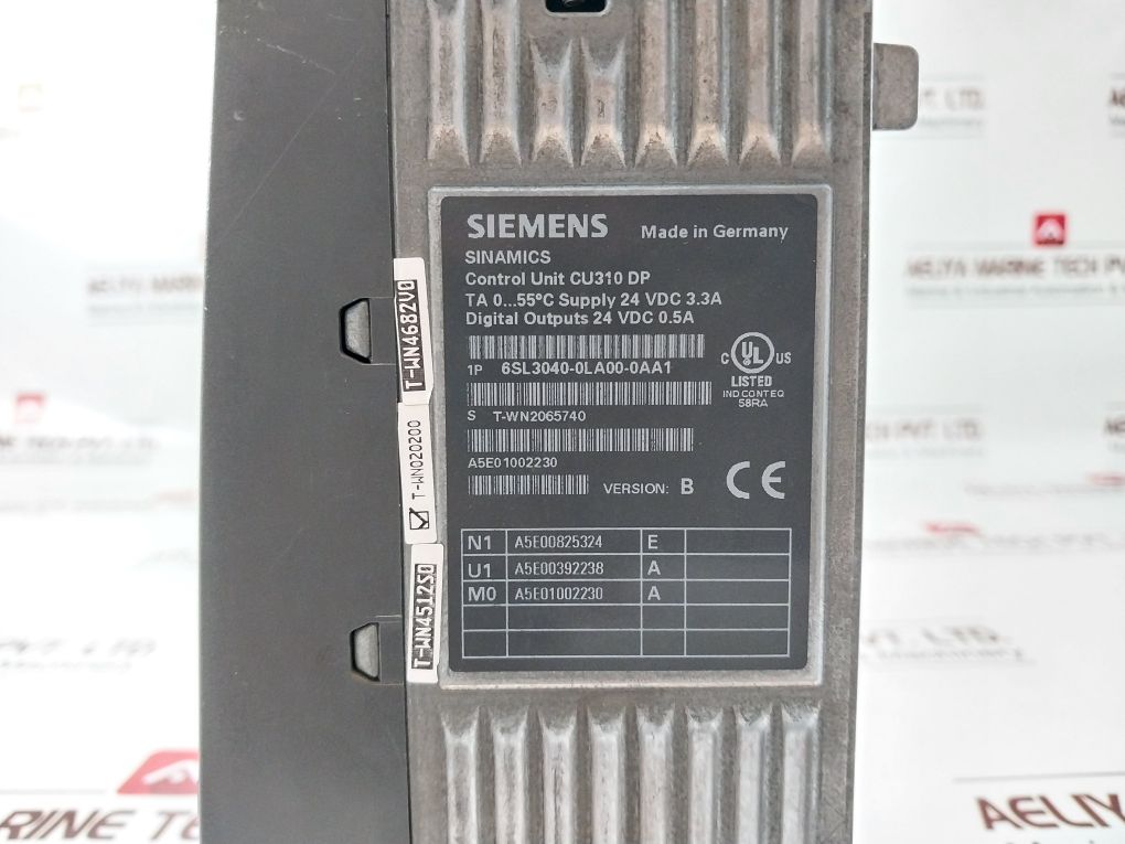 Siemens 6Sl3040-0La00-0Aa1 Control Unit