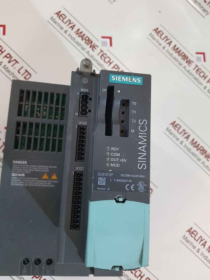 Siemens 6Sl3040-0La00-0Aa1 Sinamics Power Module 340