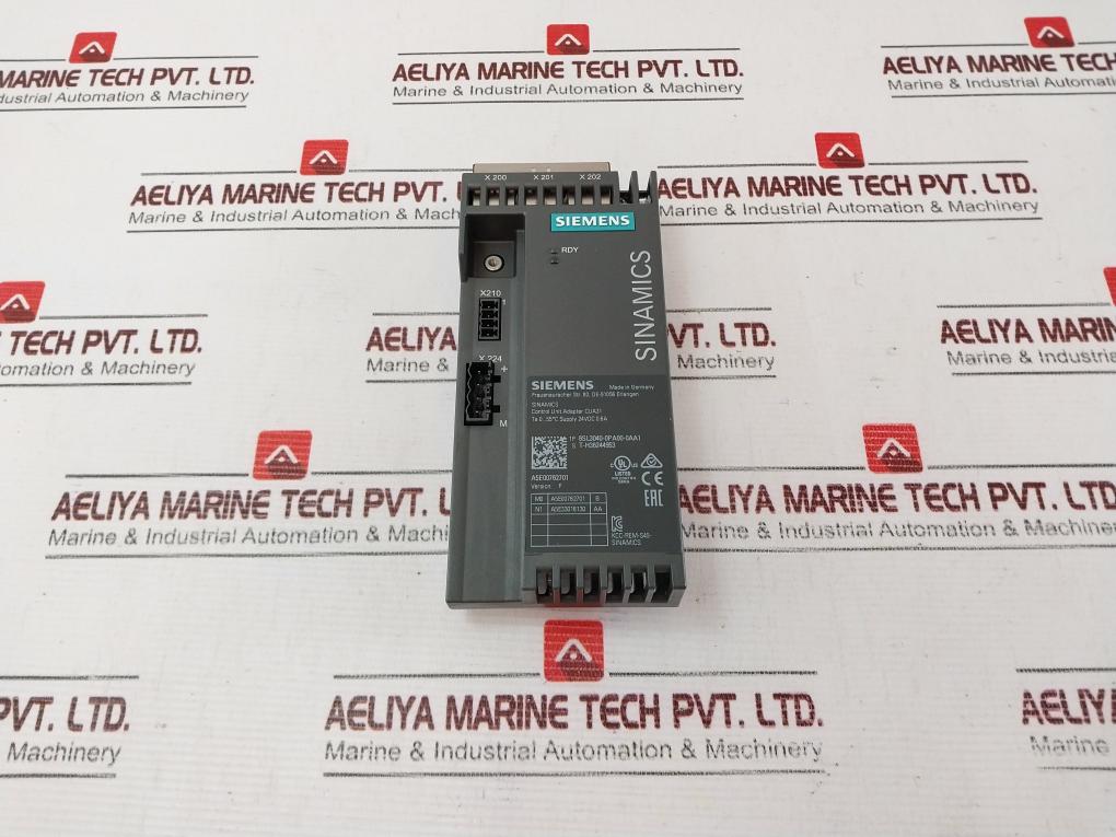 Siemens 6Sl3040-0Pa00-0Aa1 Control Unit Adapter 24Vdc 0.6A
