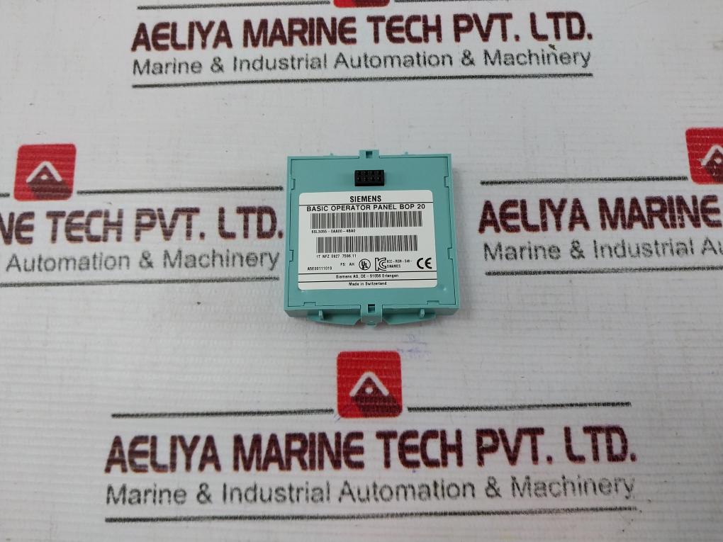Siemens 6Sl3055-0Aa00-4Ba0 Basic Operator Panel