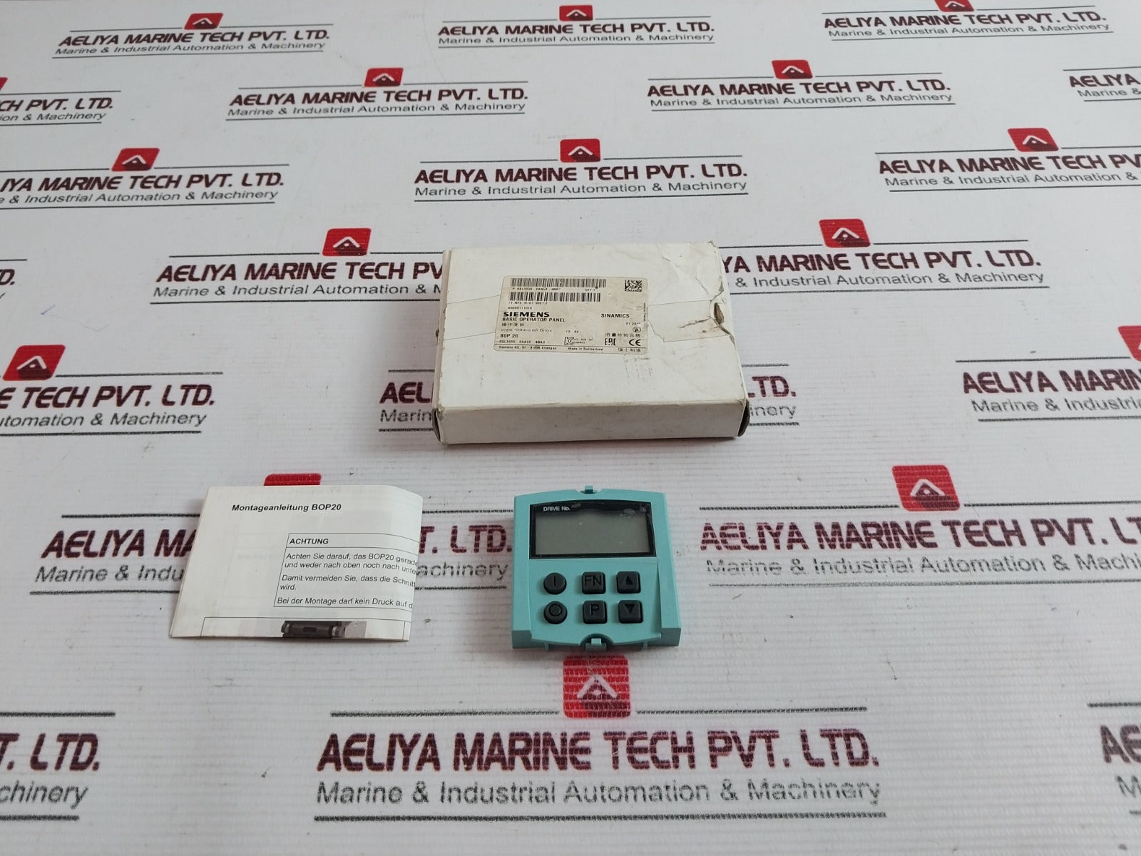 Siemens 6Sl3055-0Aa00-4Ba0 Basic Operator Panel Bop 20