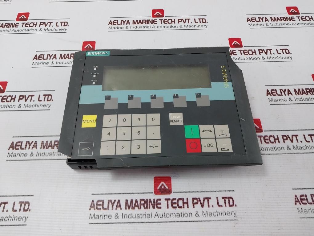 Siemens 6Sl3055-0Aa00-4Ca5 Operator Panel Aop30 (Not Working)