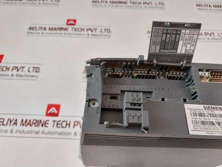 Siemens 6Sl3210-1 Ke11-8Uf1 Sinamics G120C Pn Frequency Converter