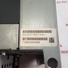Siemens 6Sl3210-1Se31-0Ua0 Sinamics Power Module 340 With 6Sl3040-0Pa01-0Aa0