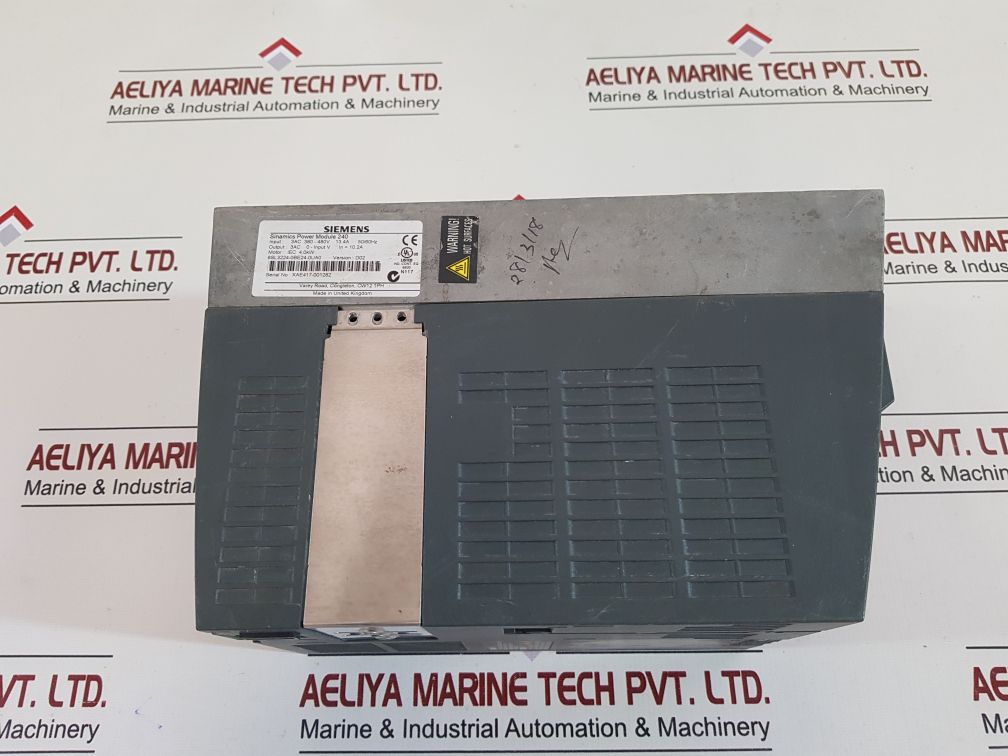 Siemens 6Sl3224-0Be24-0Ua0 Sinamics Power Module 240