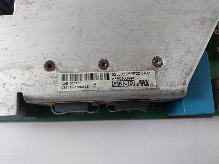 Siemens 6Sl3352-6Be00-0Aa1
