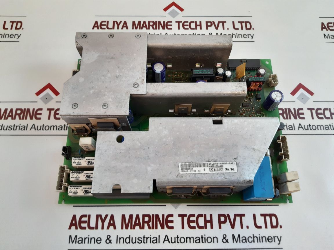 Siemens 6Sl3352-6Be00-0Aa1 Power Supply Board
