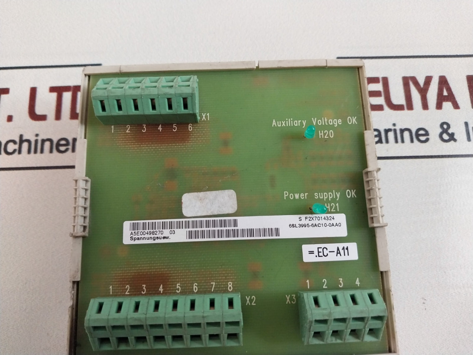 Siemens 6Sl3995-6Ac10-0Aa0 Module
