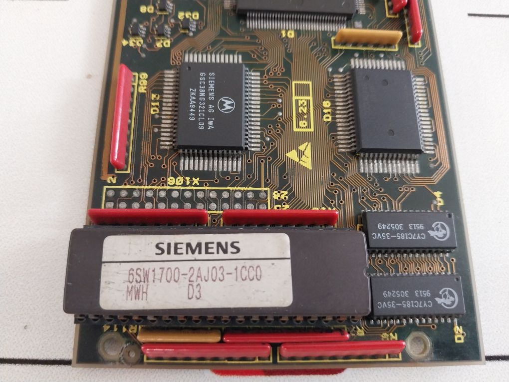 Siemens 6Sw1700-2Aj03-1Cc0 Pcb
