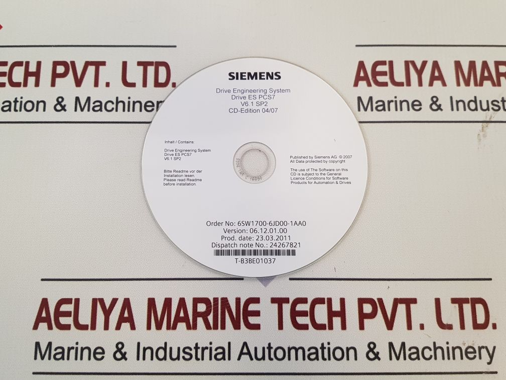 Siemens 6Sw1700-6Jd00-1Aa0 Cd Drive