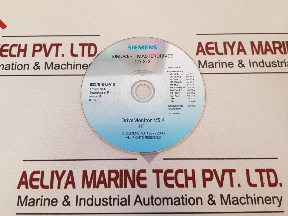 Siemens 6Sx7010-0Fa10 Simovert Masterdrives